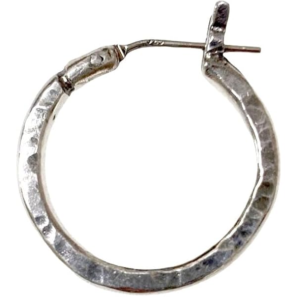 Amazon | [ビビファイ] ピアス フープピアス シルバーHoop Pierce(S